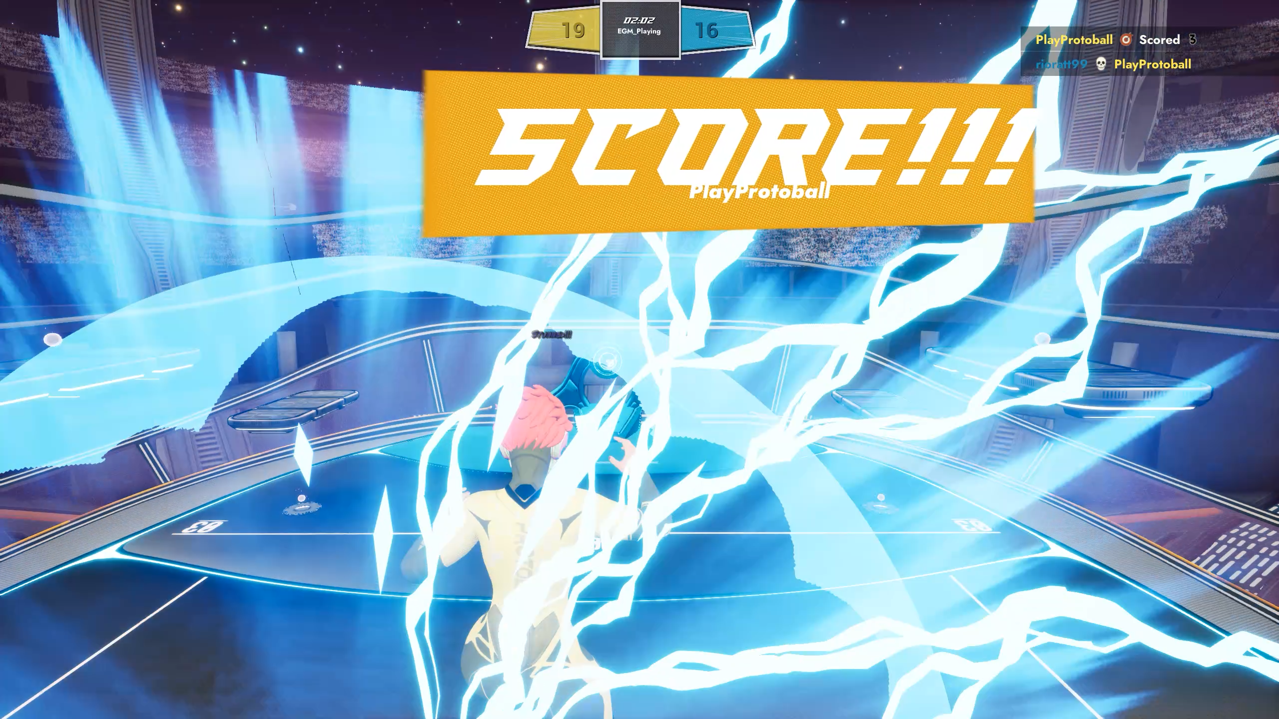 Protoball Sport Mode arena action